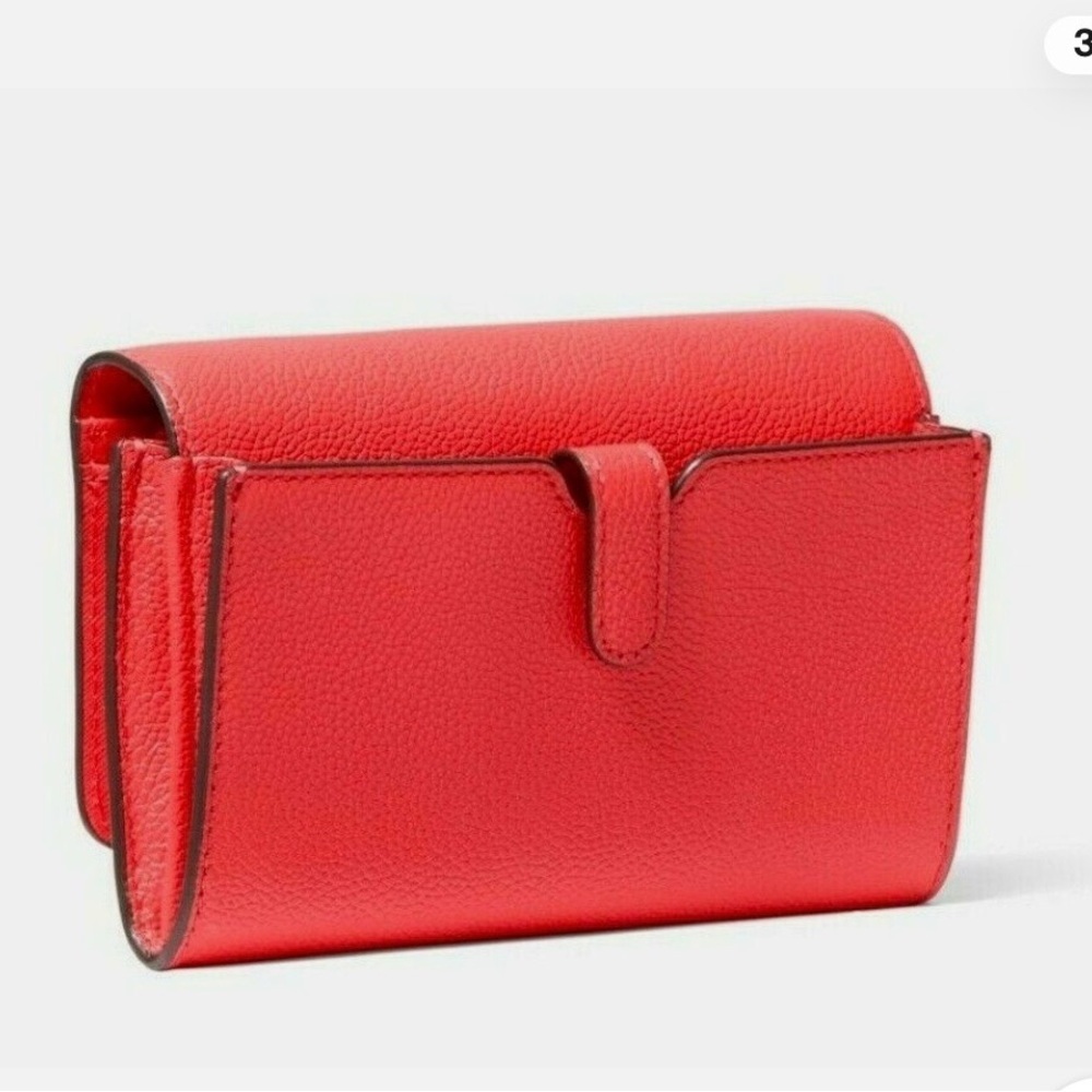 Michael Kors Jet Set Travel 3-in-1 Crossbody Bag Purse - Color: Coral Reef - Picture 2 of 10